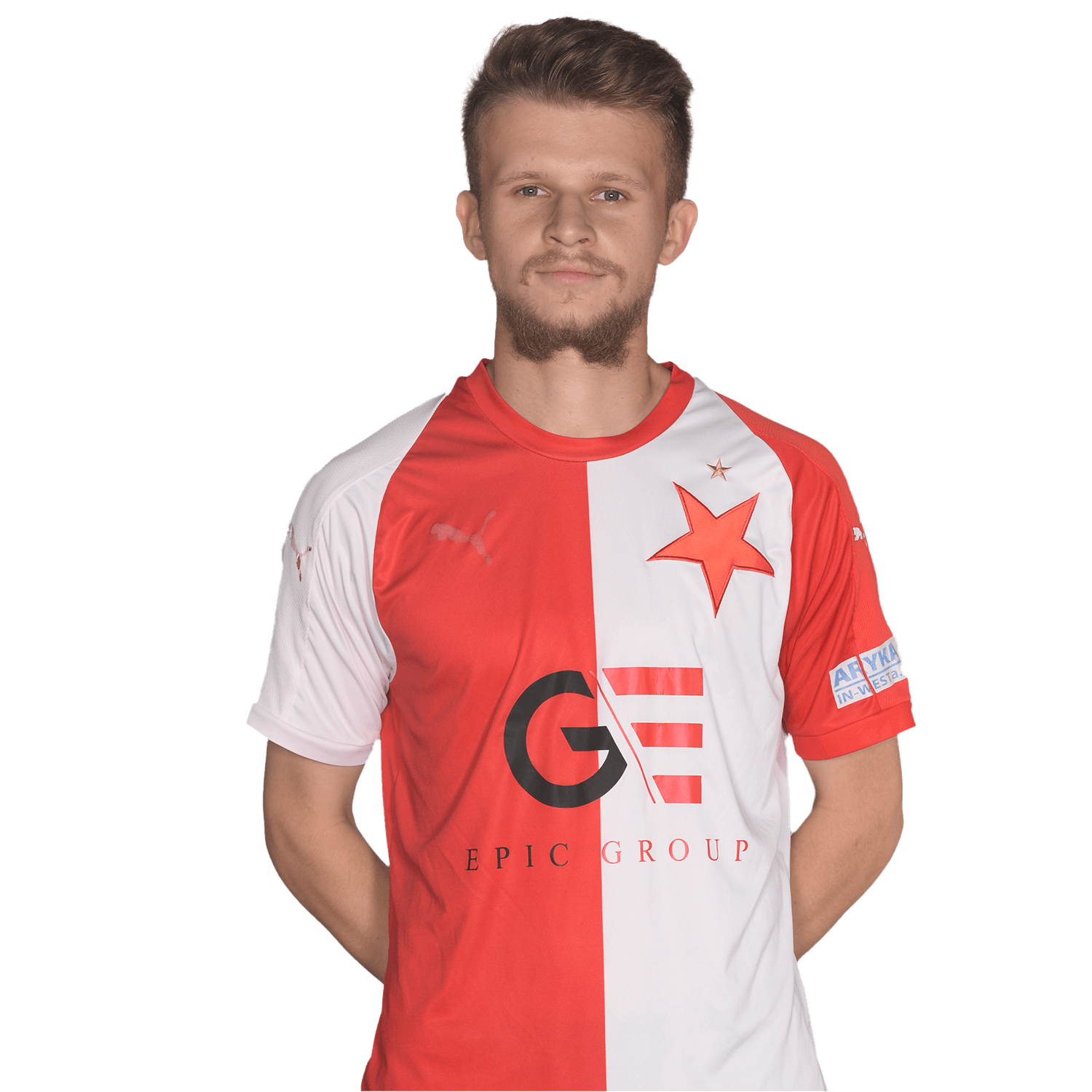 Útočník Dominik Václavíček — Muži B — FC Slavia HK